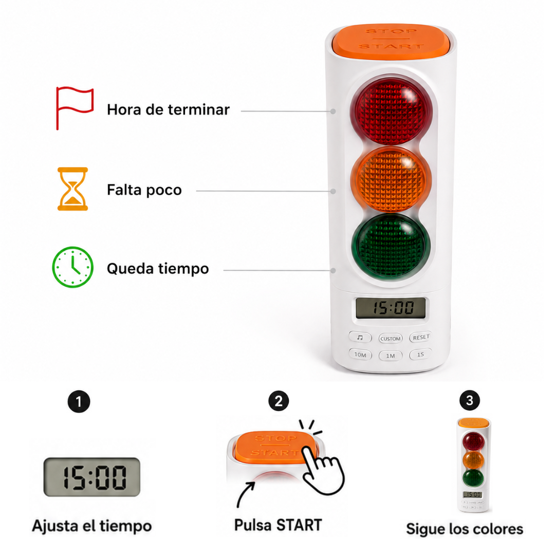 StopGo — El temporizador que los niños sí entienden